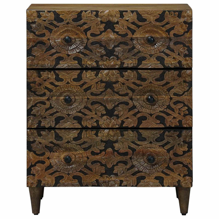 Opbevarings Sideboard Brun 60 x 33,5 x 75 cm Massivt mangotræ