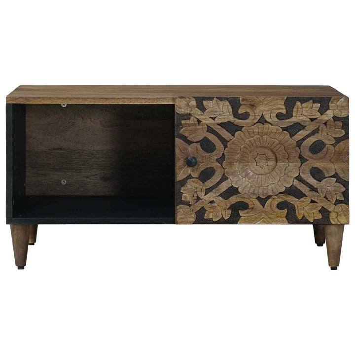 Sofabord Brun 80 x 50 x 40 cm Massivt mangotræ