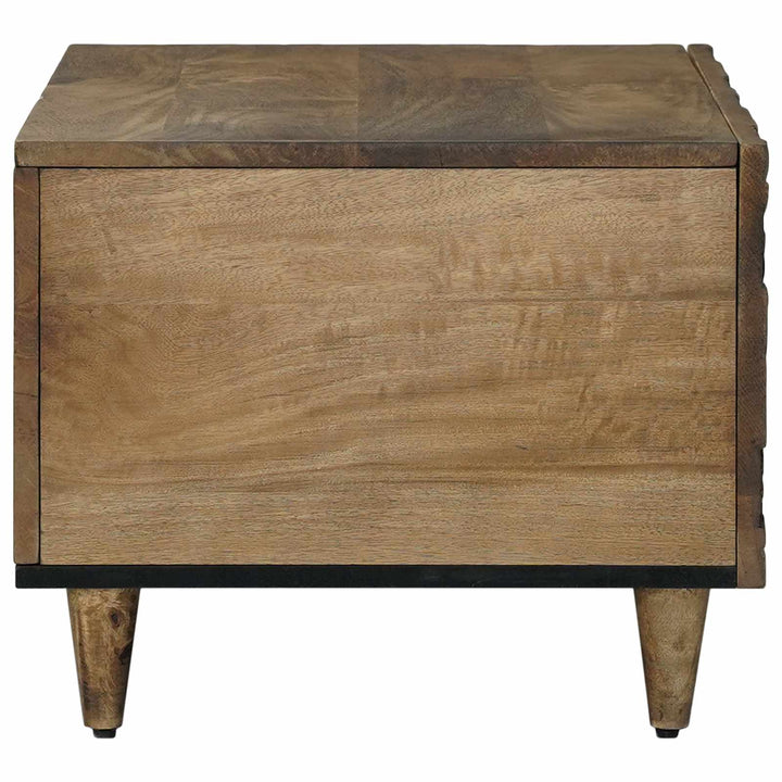 Sofabord Brun 80 x 50 x 40 cm Massivt mangotræ