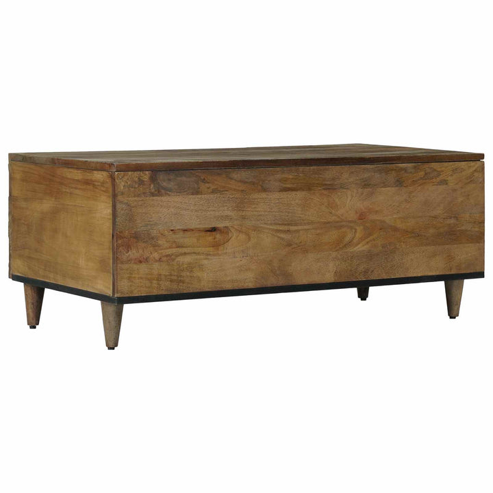 Sofabord Brun 100 x 54 x 40 cm Massivt mangotræ