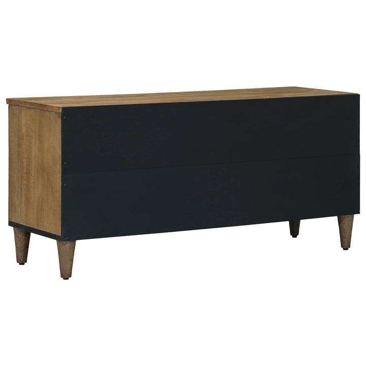 TV-skab Brun 100 x 33,5 x 46 cm Massivt mangotræ