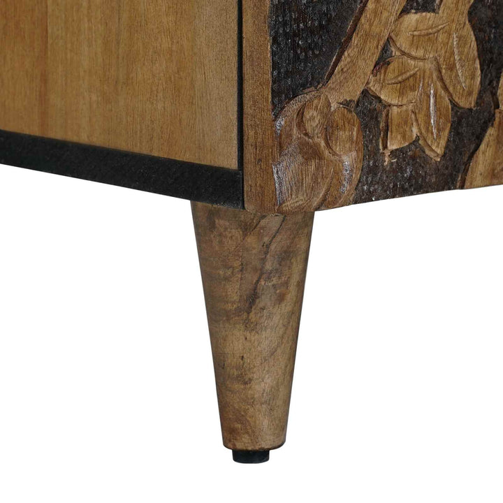 Badeværelsesskabsunder Brun 62 x 33 x 58 cm Massivt mangotræ