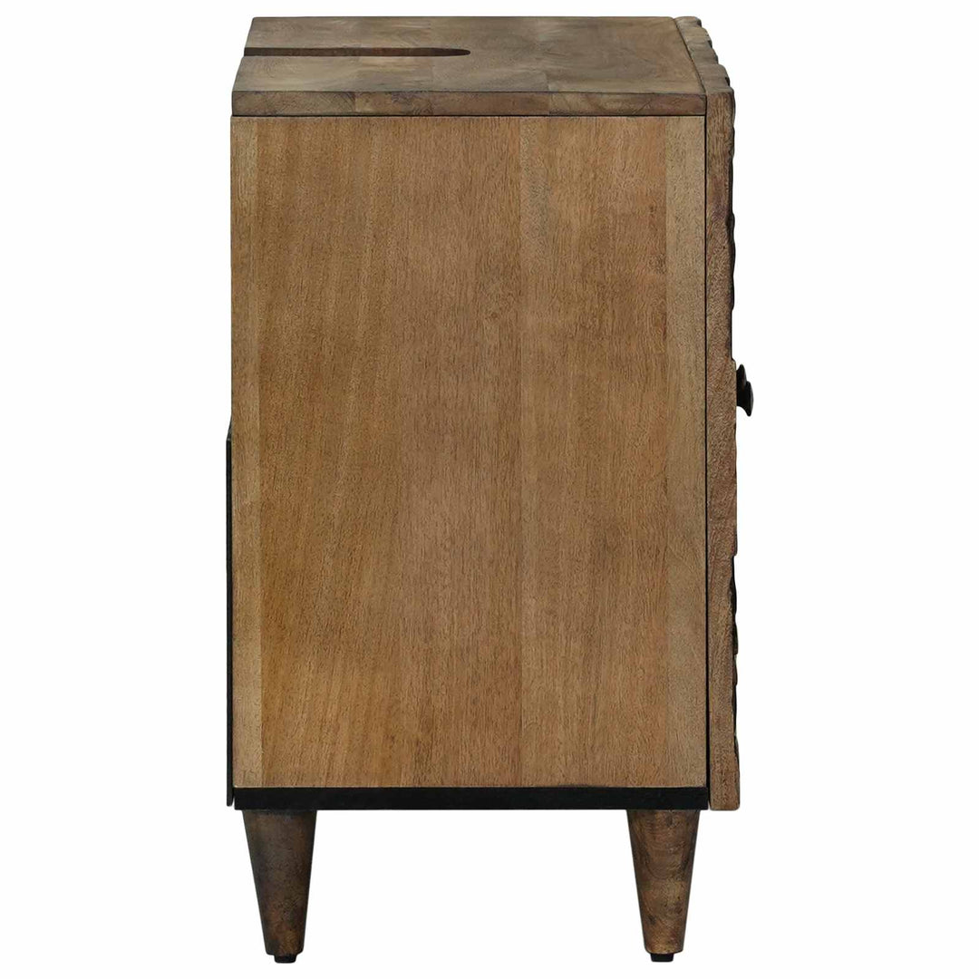 Badeværelsesskabsunder Brun 62 x 33 x 58 cm Massivt mangotræ