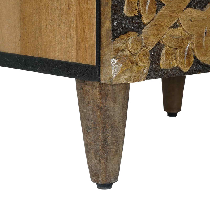 Høj Bord Brun 40 x 33,5 x 110 cm Massivt mangotræ