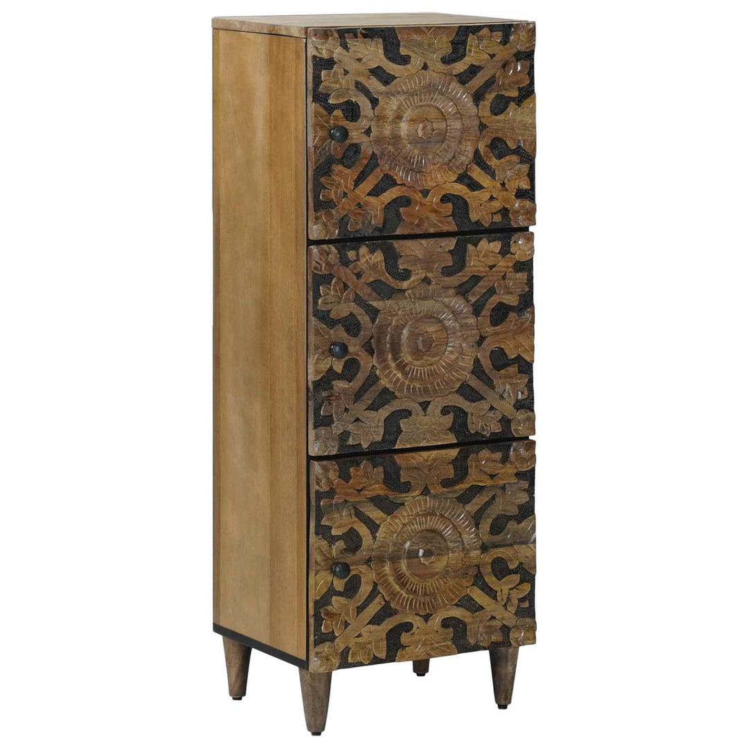 Høj Bord Brun 40 x 33,5 x 110 cm Massivt mangotræ