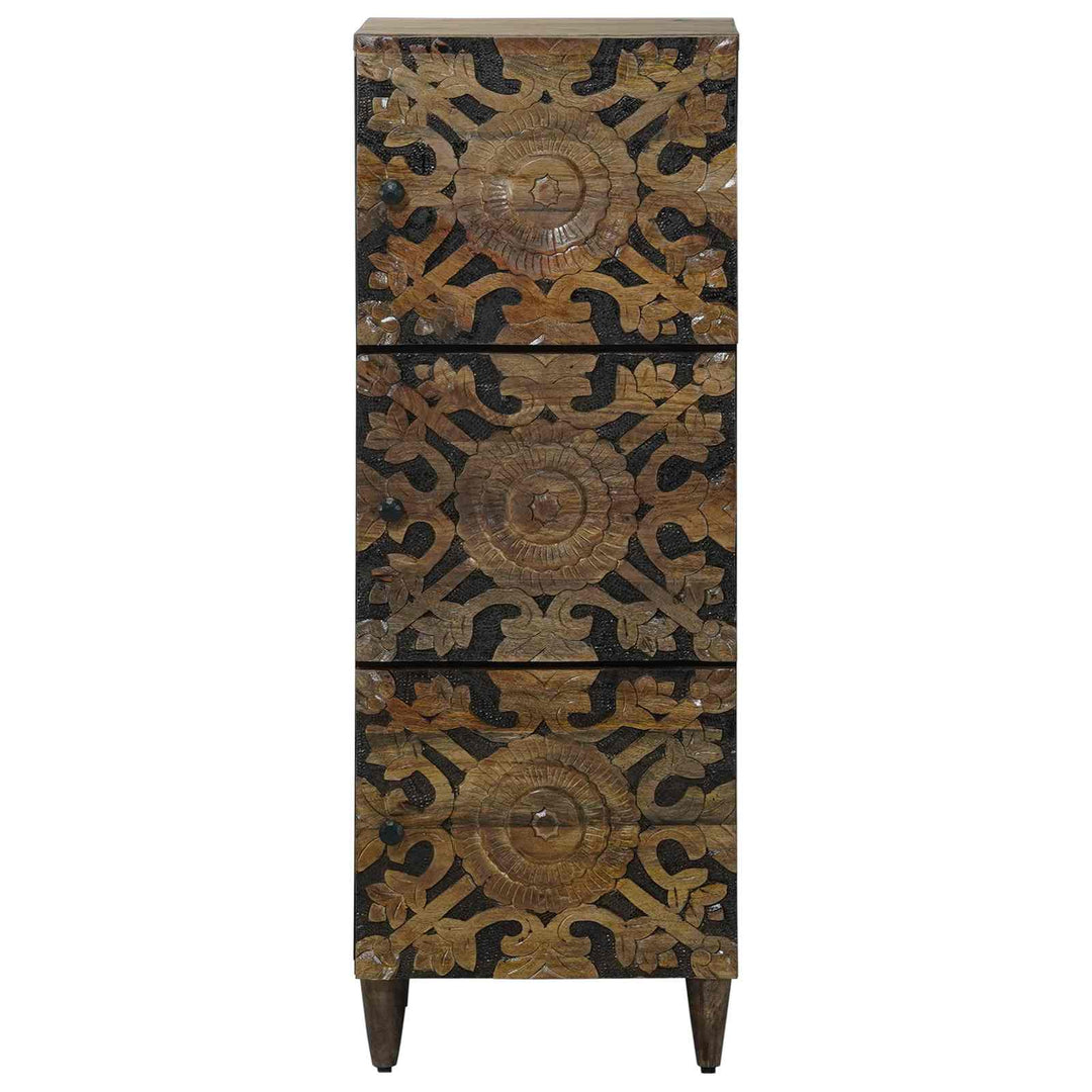 Høj Bord Brun 40 x 33,5 x 110 cm Massivt mangotræ