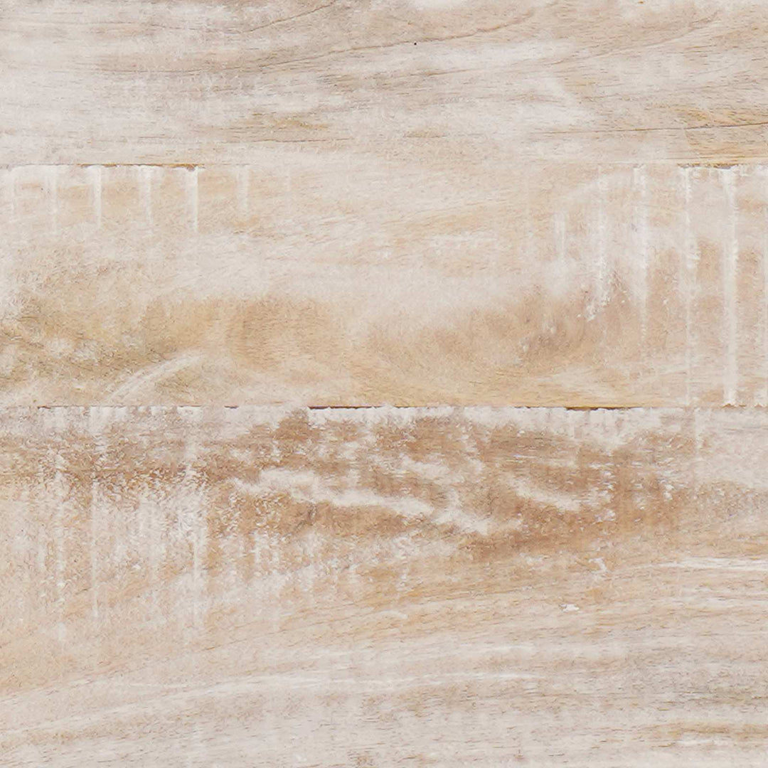 Høj Bord med skuffe Hvid 60 x 33,5 x 100 cm Massivt mangotræ