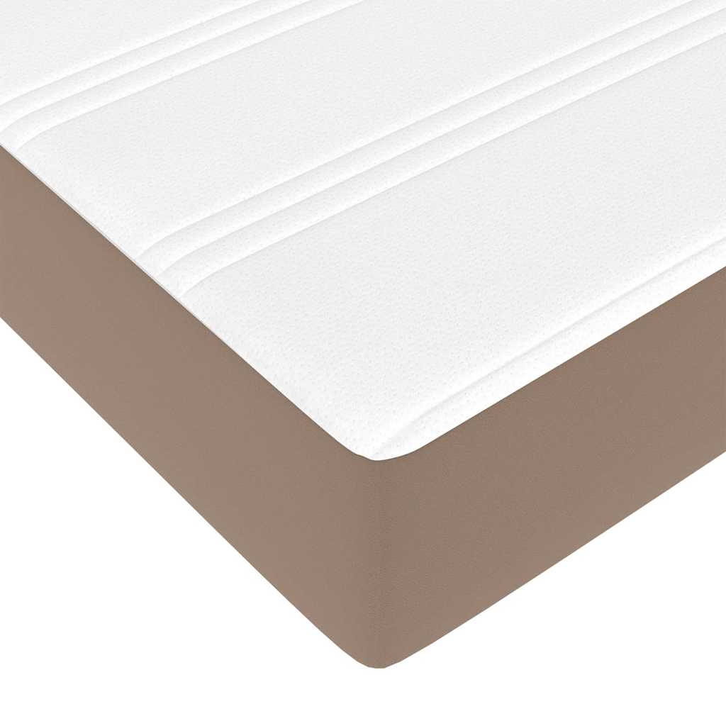 osmannisk sengeramme med madras 80x200 cm kunstlæder