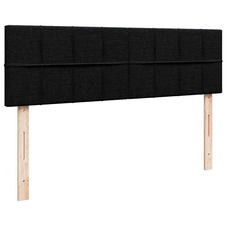 ottoman seng med madras 140x200 cm stof sort