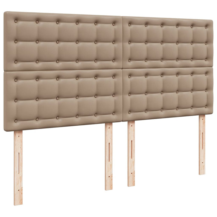 osmannisk sengeramme med madrasser 200x200cm kunstlæder