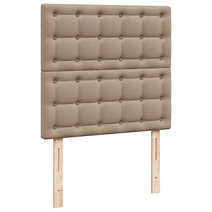osmannisk sengeramme med madrasser 200x200cm kunstlæder