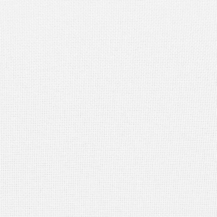 drejelig gulvstol 70x51x79 cm stof hvid