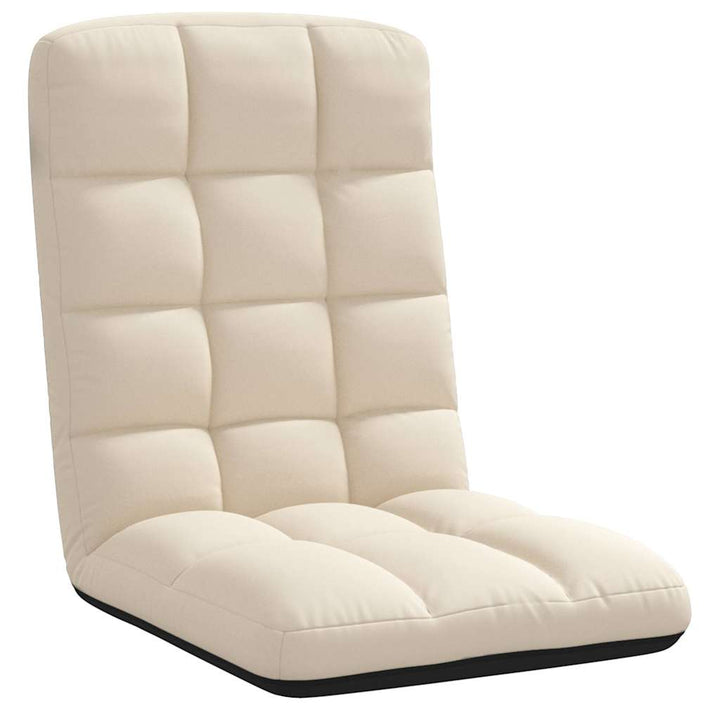 foldbar gulvstol i hør 71x51x62 cm