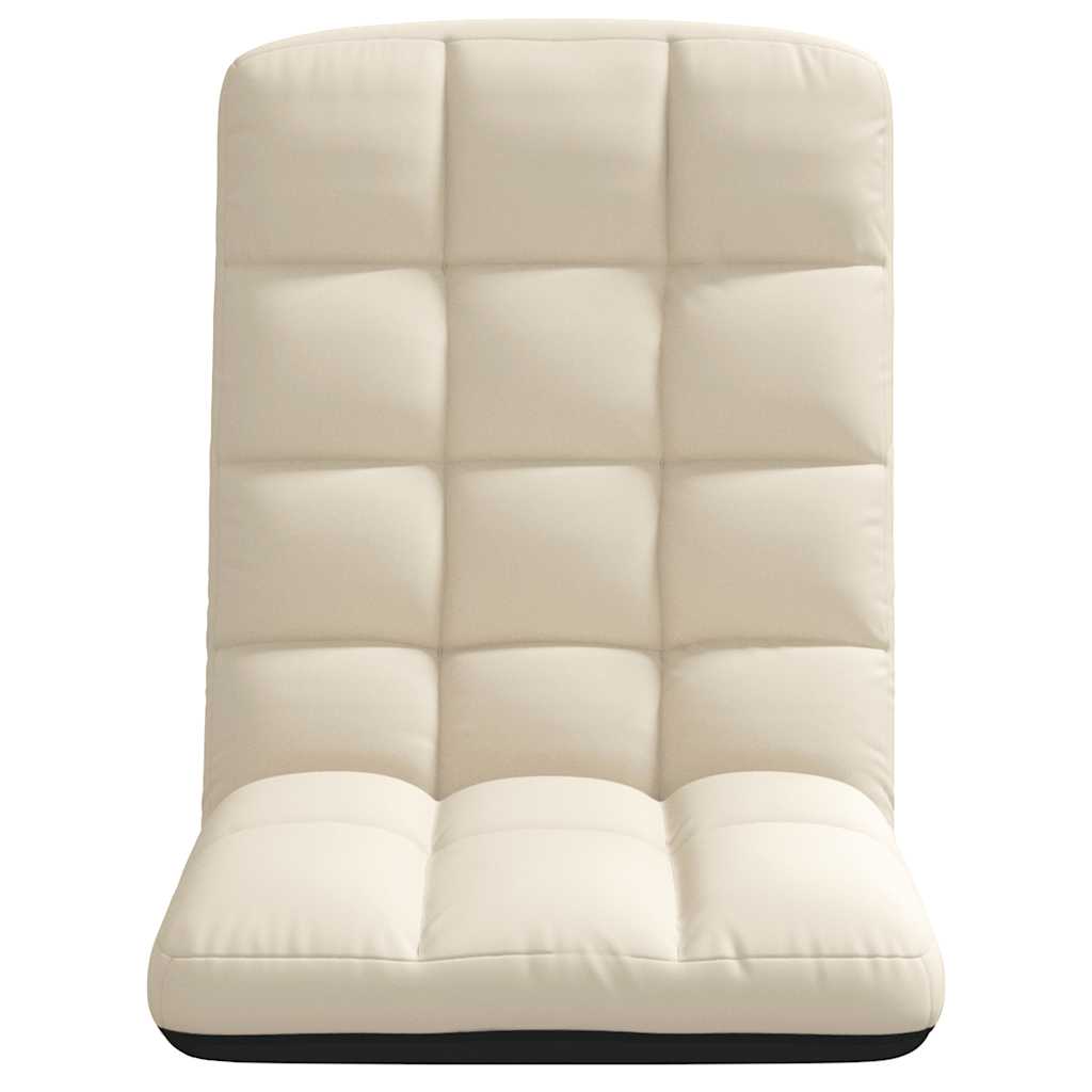 foldbar gulvstol i hør 71x51x62 cm