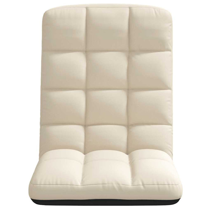foldbar gulvstol i hør 71x51x62 cm