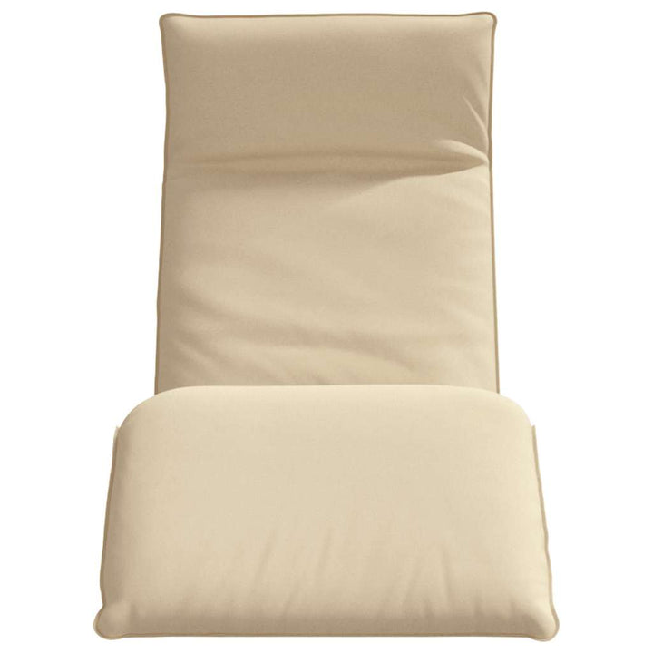 foldbar liggestol 175x54x8,5 cm oxfordstof beige