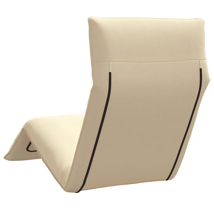 foldbar liggestol 175x54x8,5 cm oxfordstof beige
