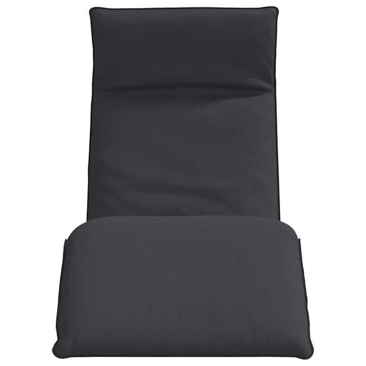 foldbar liggestol 175x54x8,5 cm oxfordstof sort