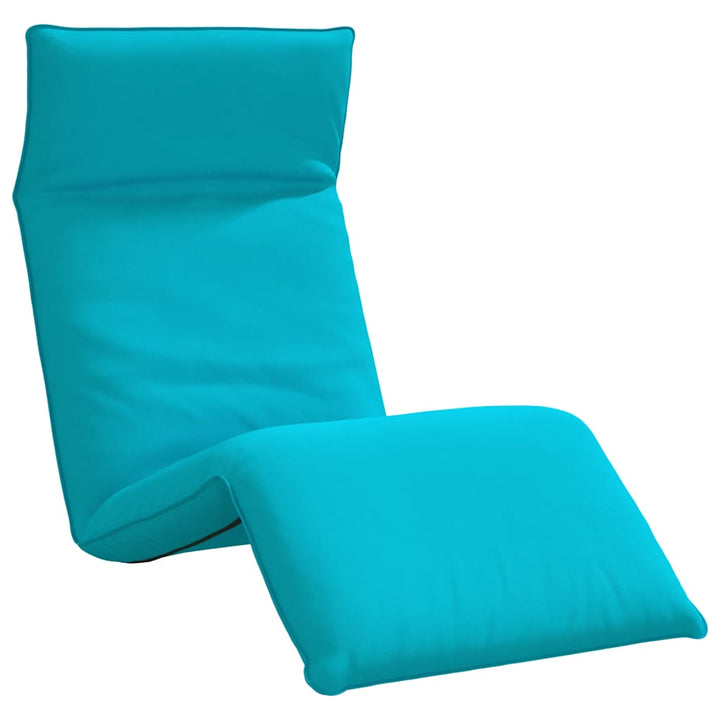 foldbar liggestol 175x54x8,5 cm oxfordstof turkis