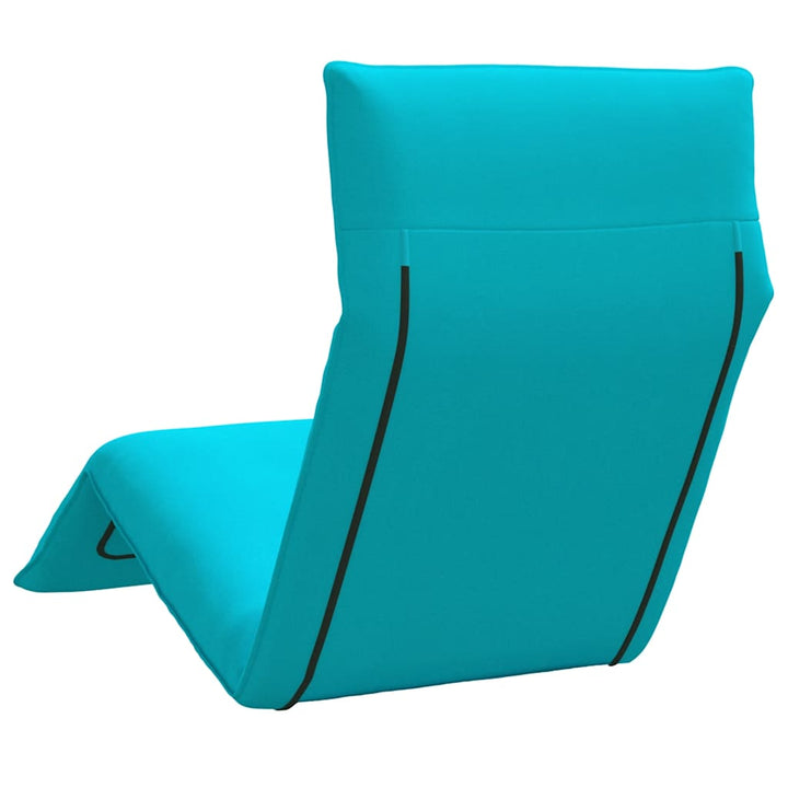 foldbar liggestol 175x54x8,5 cm oxfordstof turkis