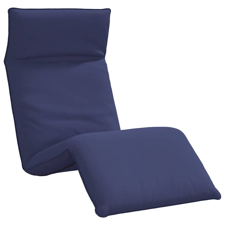 foldbar liggestol 175x54x8,5 cm oxfordstof marineblå
