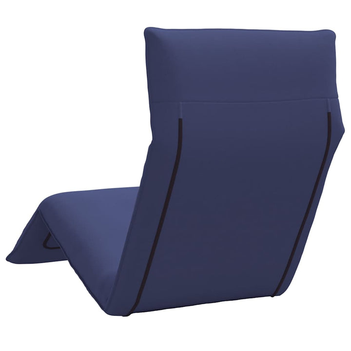 foldbar liggestol 175x54x8,5 cm oxfordstof marineblå