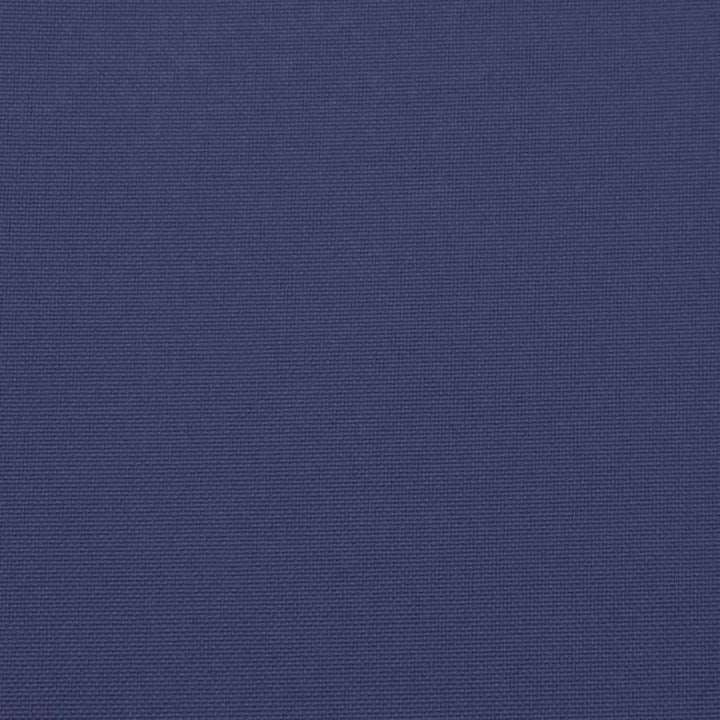 foldbar liggestol 175x54x8,5 cm oxfordstof marineblå