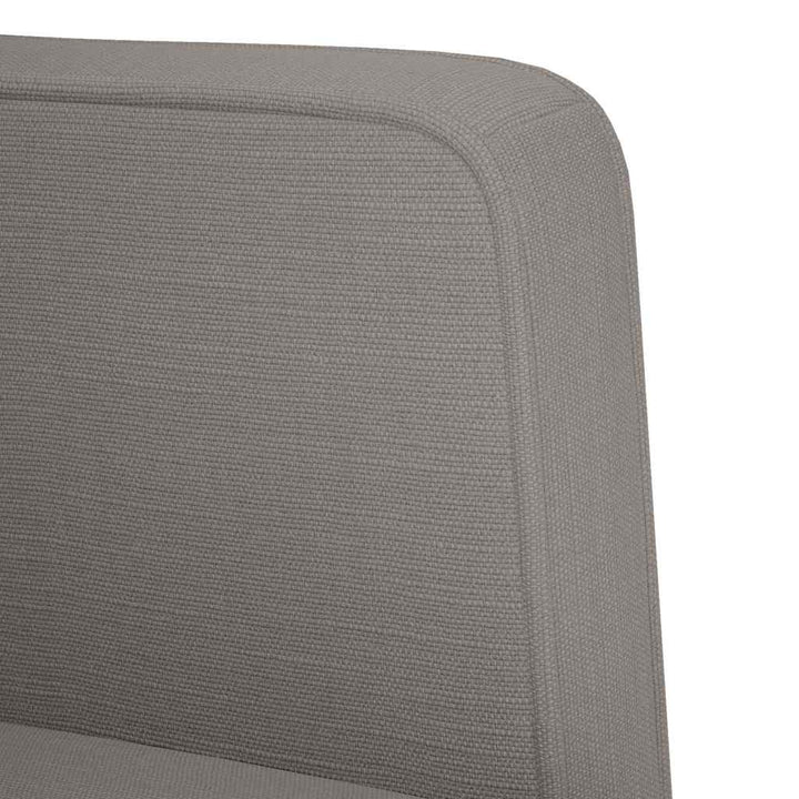 sofastol med armlæn 53 cm stof gråbrun