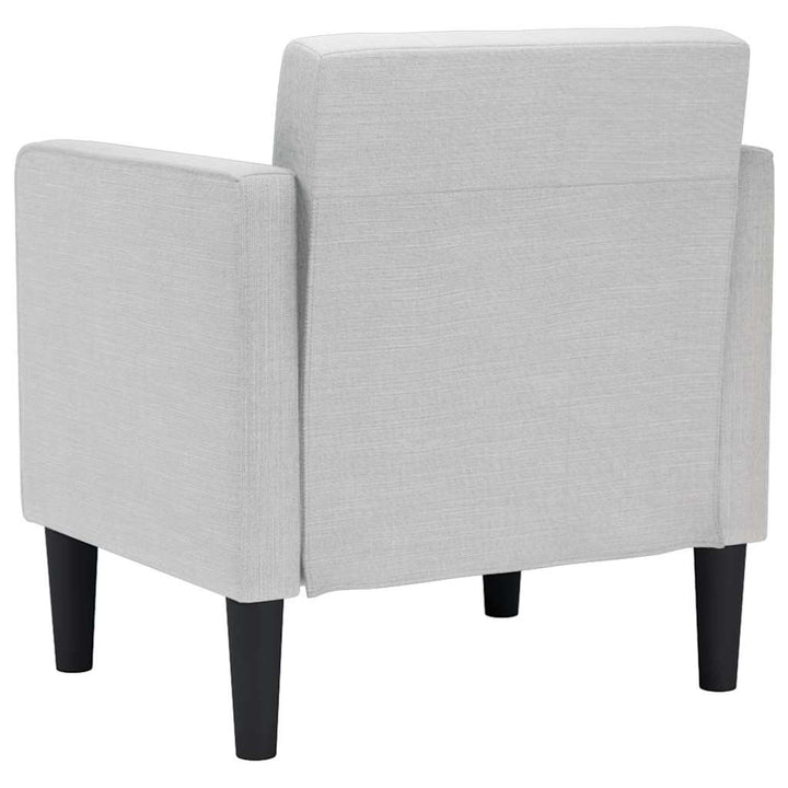 sofastol med armlæn 53 cm stof skygrå