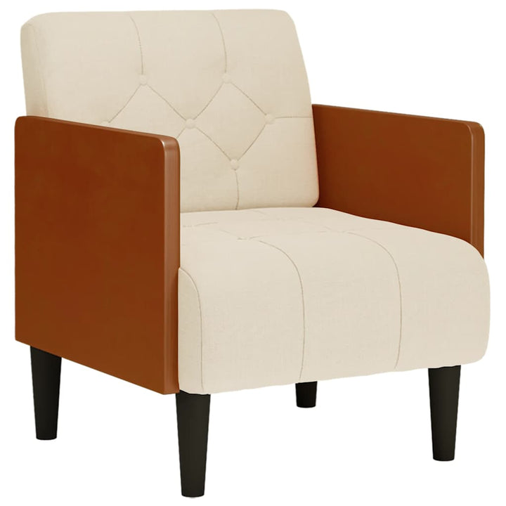 sofastol med armlæn 55 cm hør
