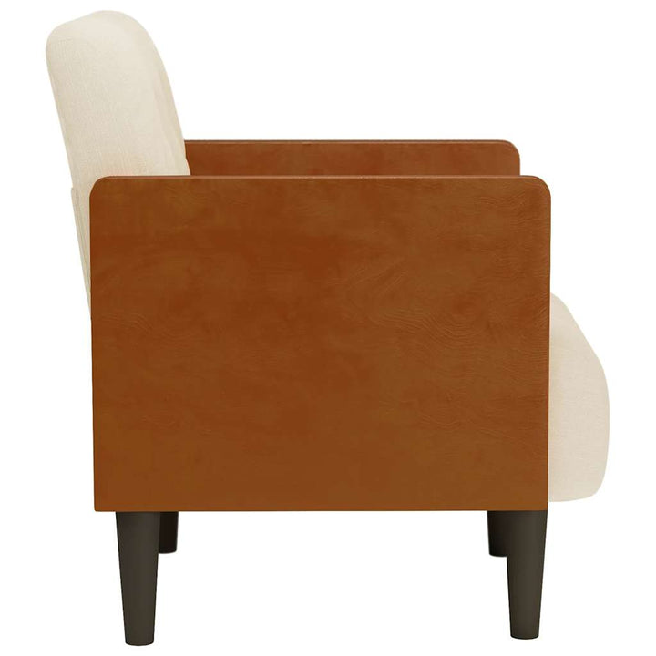 sofastol med armlæn 55 cm hør