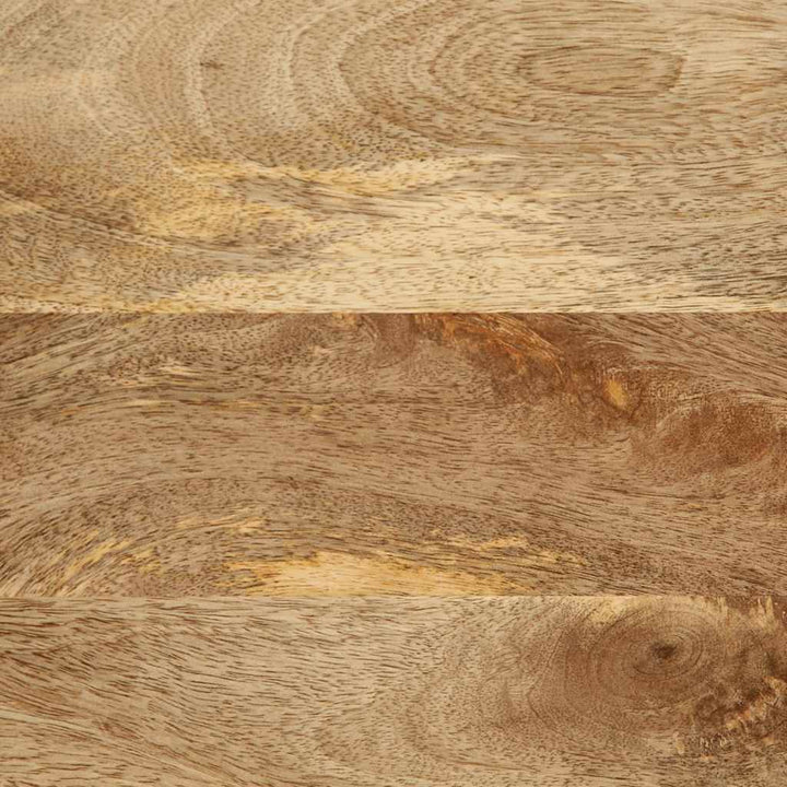 sengebord 40x33x46 cm massivt ru mangotræ sort