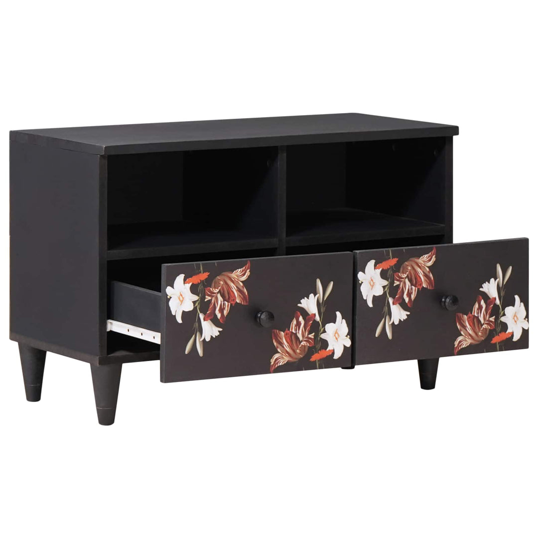 Opbevaringsskabe Flerfarvet 70 x 33,5 x 46 cm Massivt mangotræ
