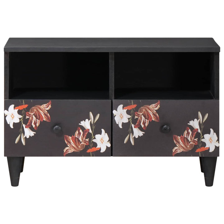 Opbevaringsskabe Flerfarvet 70 x 33,5 x 46 cm Massivt mangotræ