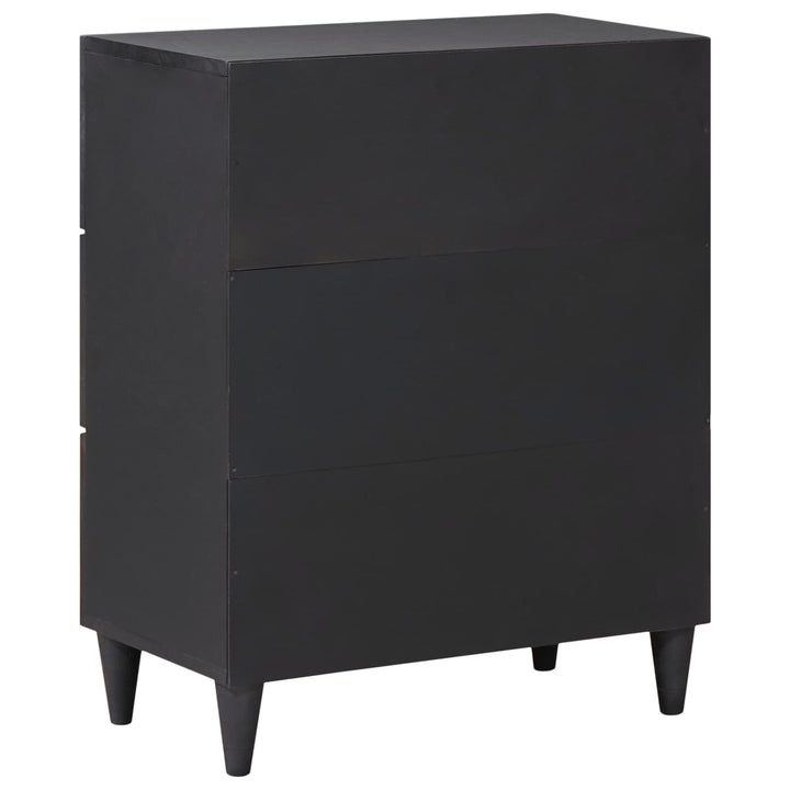 Opbevaringsskabe Flerfarvet 60 x 33,5 x 75 cm Massivt mangotræ