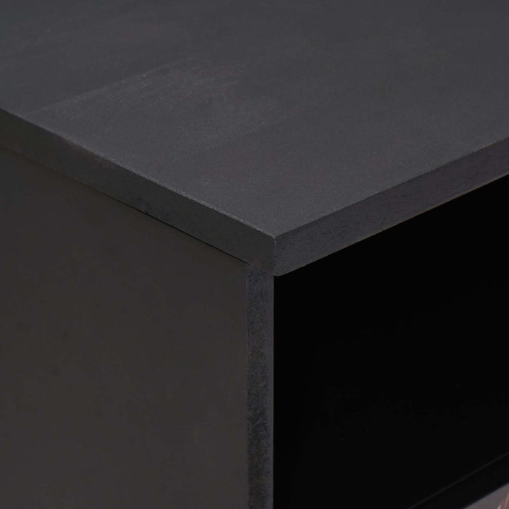 Sengebord 2 pcs Brun 40 x 33 x 46 cm Massivt mangotræ