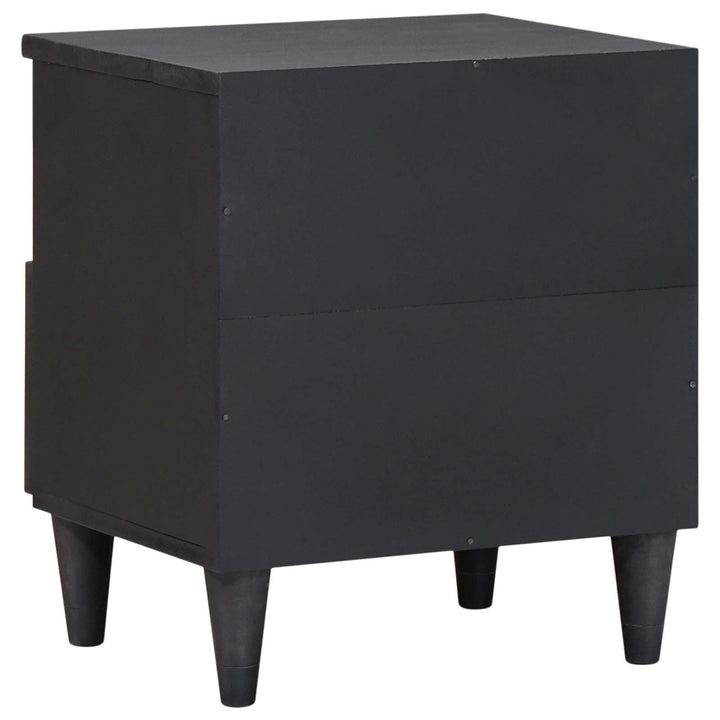 Sengebord 2 pcs Brun 40 x 33 x 46 cm Massivt mangotræ