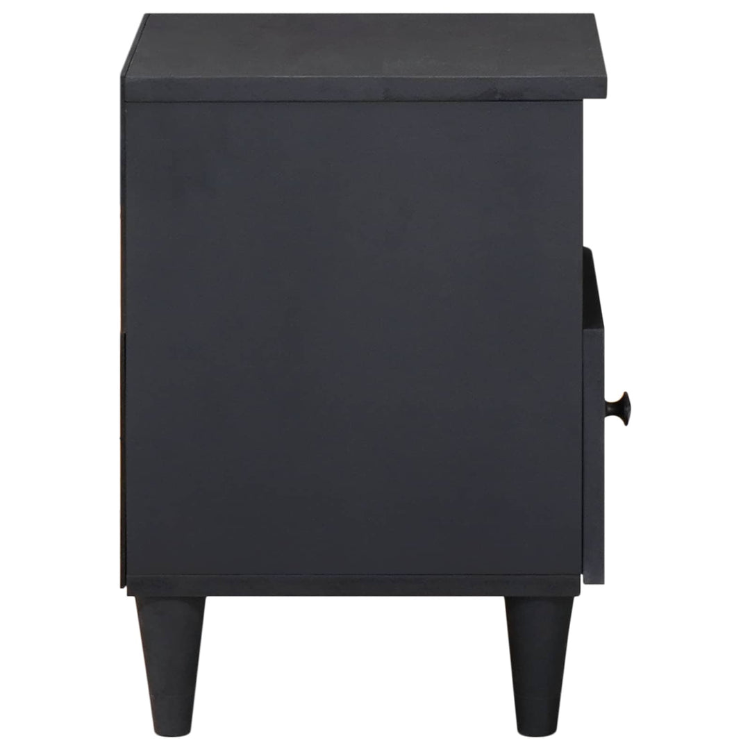 Sengebord 2 pcs Brun 40 x 33 x 46 cm Massivt mangotræ