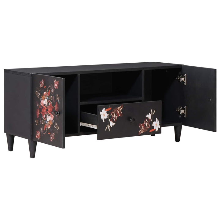 Opbevaringsskabe Flerfarvet 105 x 33,5 x 46 cm Massivt mangotræ