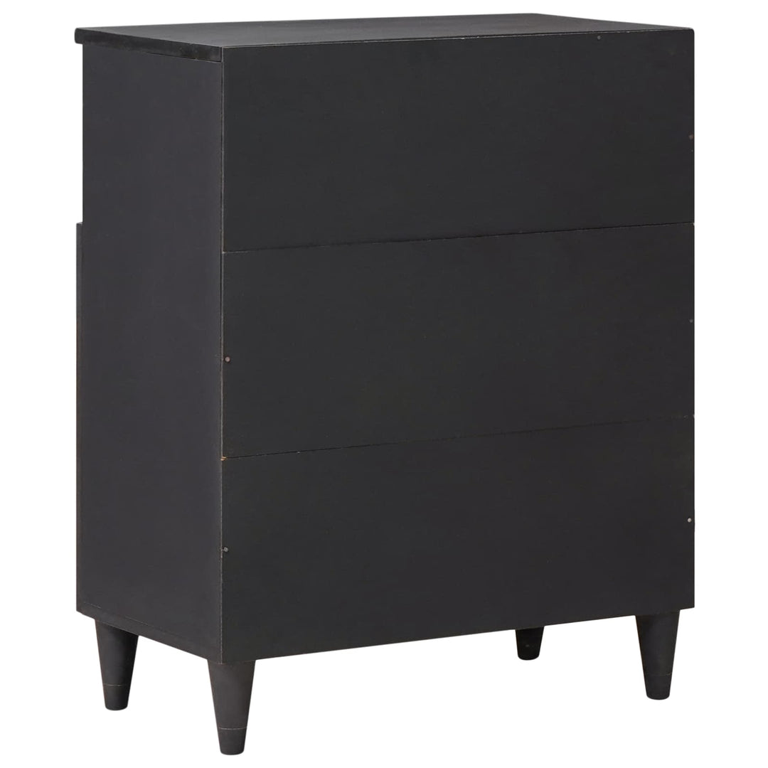 Opbevaringsskabe Flerfarvet 60 x 33,5 x 75 cm Massivt mangotræ