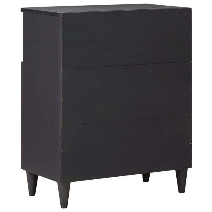 Opbevaringsskabe Flerfarvet 60 x 33,5 x 75 cm Massivt mangotræ