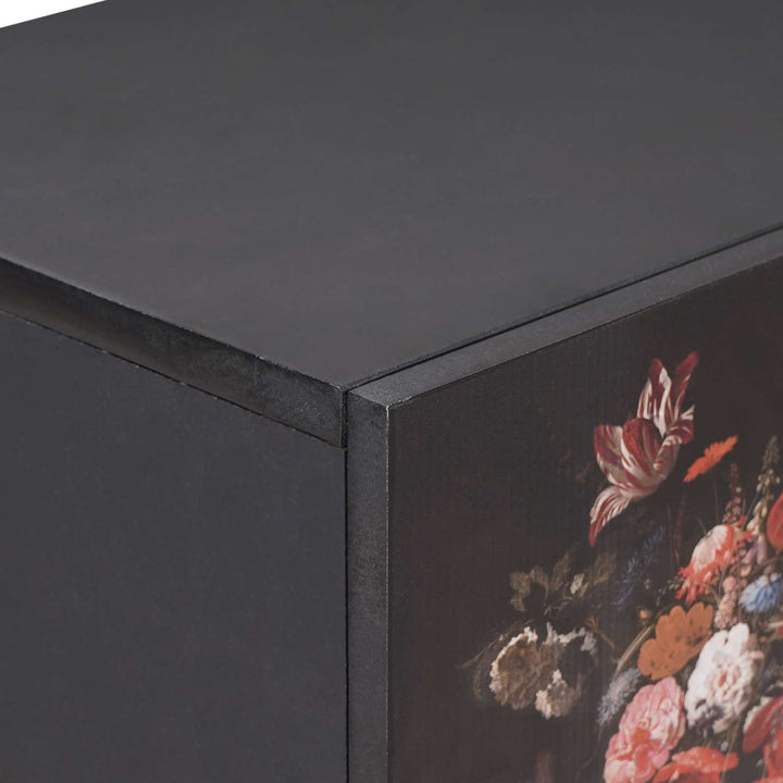 Opbevaringsskabe Flerfarvet 60 x 33,5 x 75 cm Massivt mangotræ