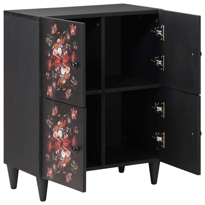 Opbevaringsskabe Flerfarvet 60 x 33,5 x 75 cm Massivt mangotræ