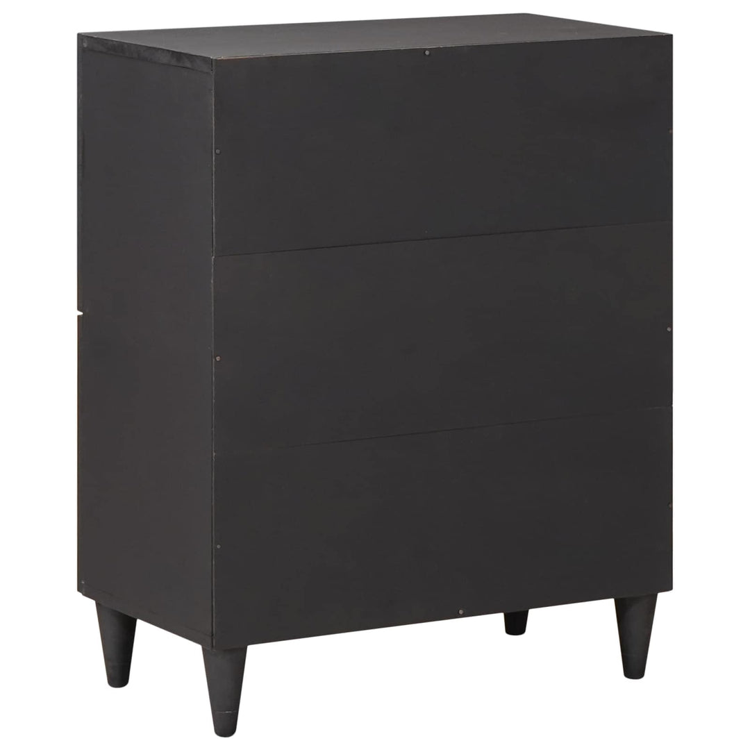 Opbevaringsskabe Flerfarvet 60 x 33,5 x 75 cm Massivt mangotræ