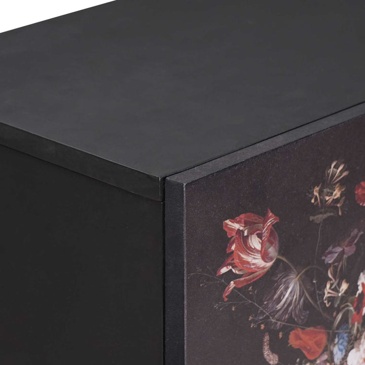 Opbevaringsskabe Flerfarvet 90 x 33,5 x 75 cm Massivt mangotræ