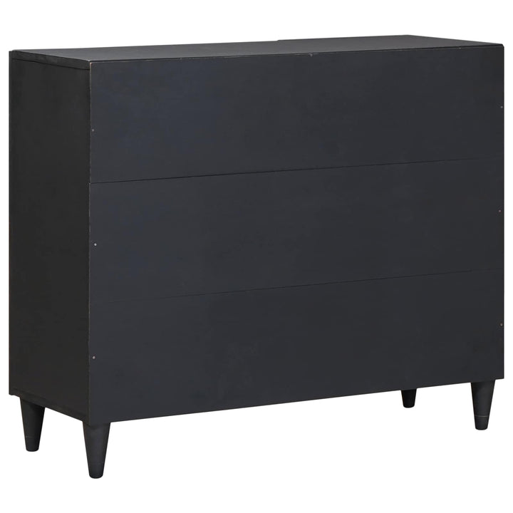 Opbevaringsskabe Flerfarvet 90 x 33,5 x 75 cm Massivt mangotræ