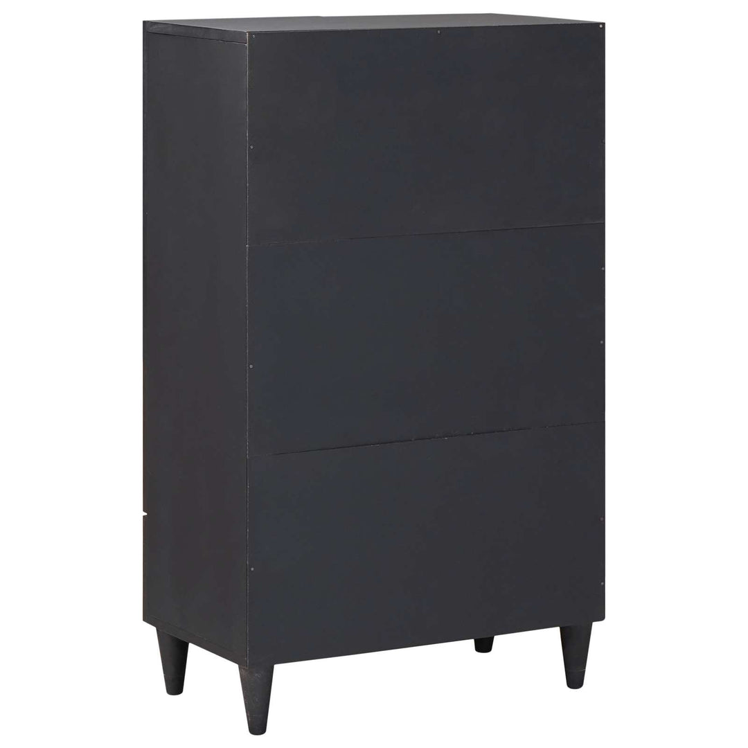 Opbevaringsskabe Flerfarvet 60 x 33,5 x 100 cm Massivt mangotræ
