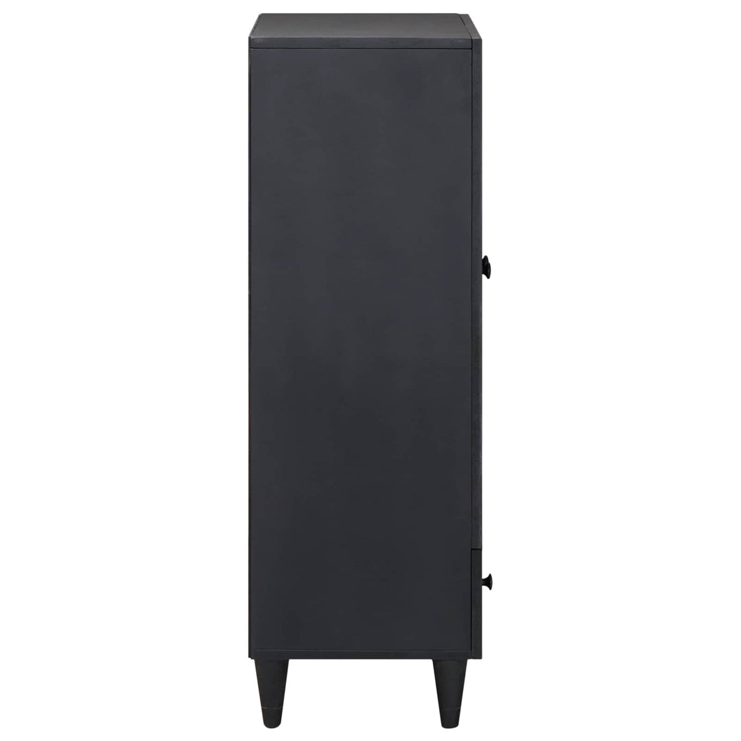Opbevaringsskabe Flerfarvet 60 x 33,5 x 100 cm Massivt mangotræ