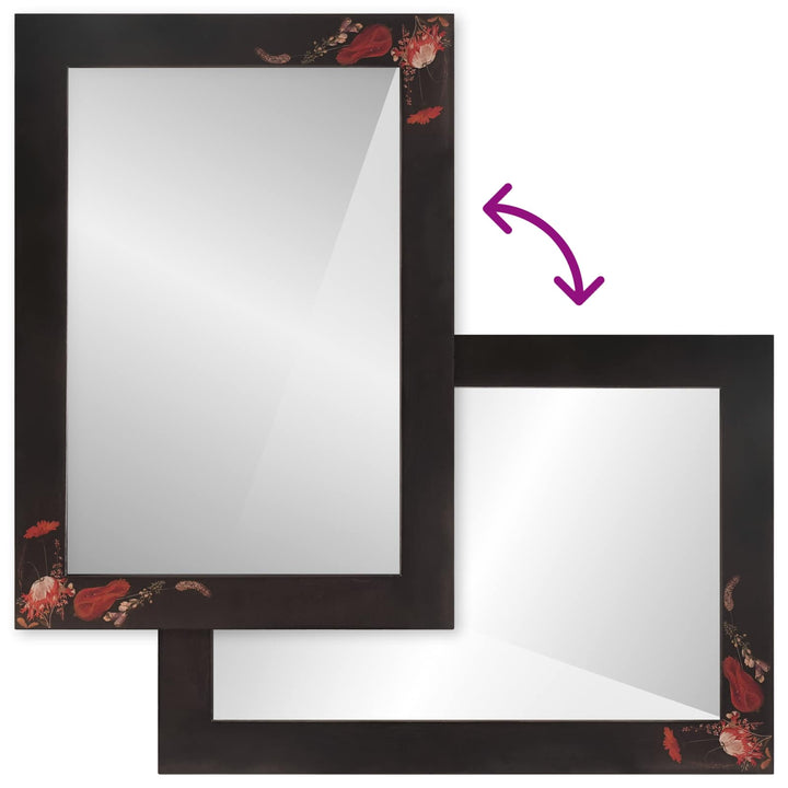 Spejl Flerfarvet 70 x 50 x 3 cm Glas