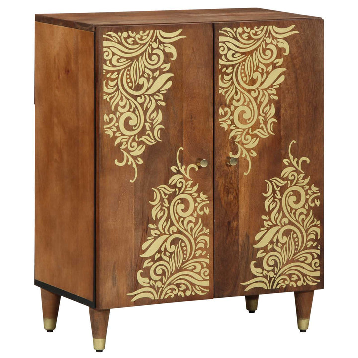 Sideboard Brun 60 x 33 x 75 cm Massivt mangotræ